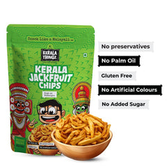 Kerala Thingz Premium Traditional Jackfruit Chips,  150g