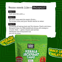 Kerala Thingz Premium Traditional Jackfruit Chips,  150g